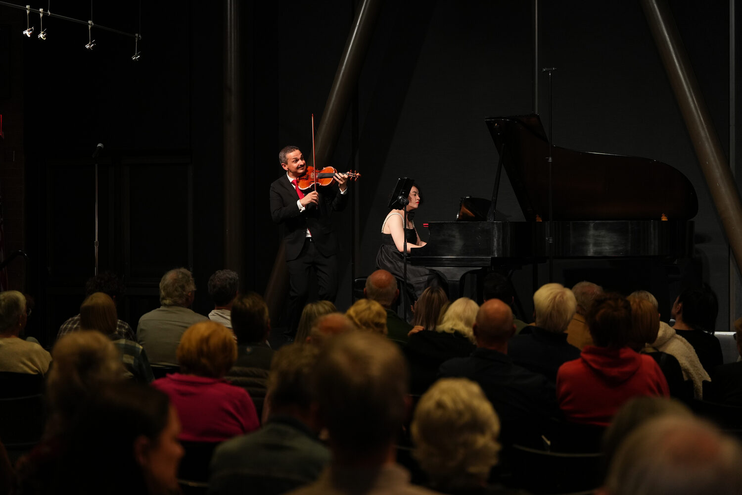 Cristian Fatu with piano